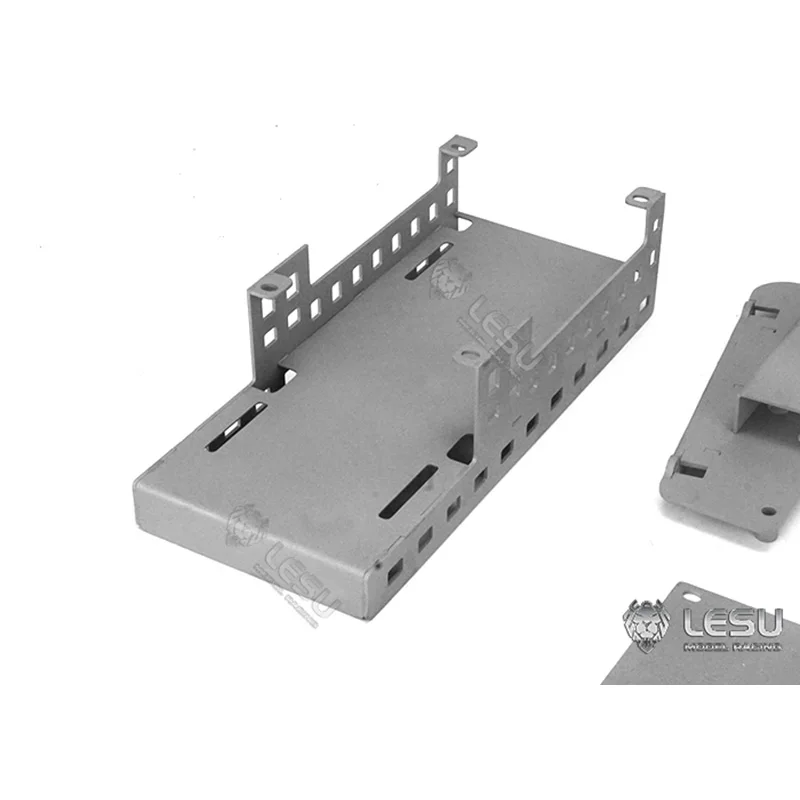 LESU ช่องใส่แบตเตอรี่โลหะอะไหล่สําหรับ 1/14 แชสซีรถบรรทุกรุ่น TH20322-SMT8
