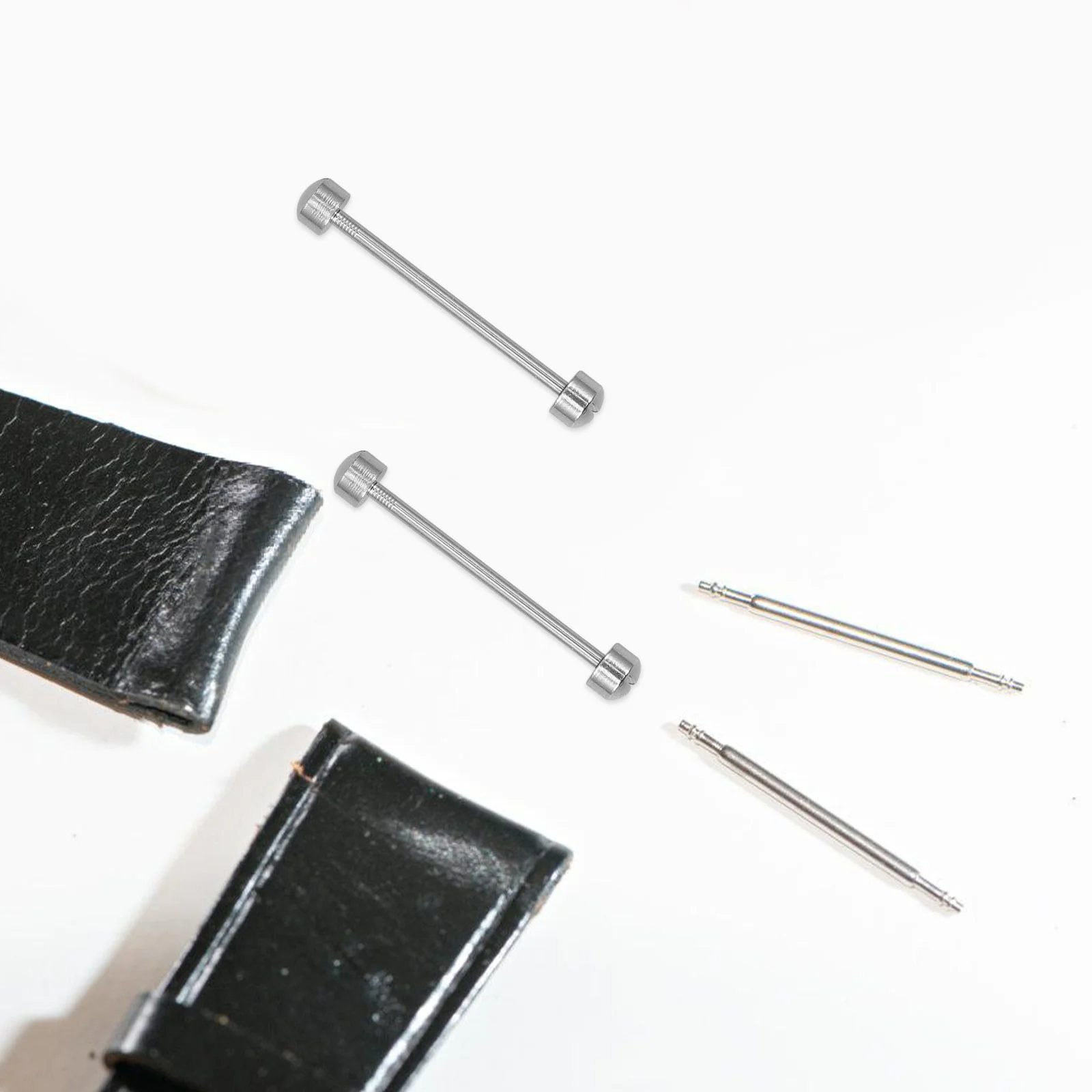 

2Pcs Watch Screw Rods Set Essential Tool for Watchmakers and Jewelers Working on Band Links and Buckles 20Mm Id Sturdy