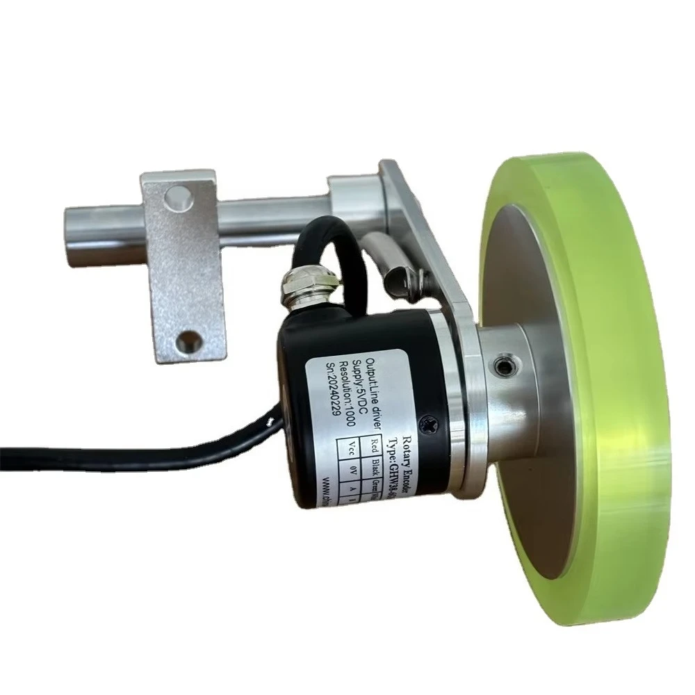 300mm distance measurement perimeter wheel encoder GHW38-6G1000BML5-300 line driver output