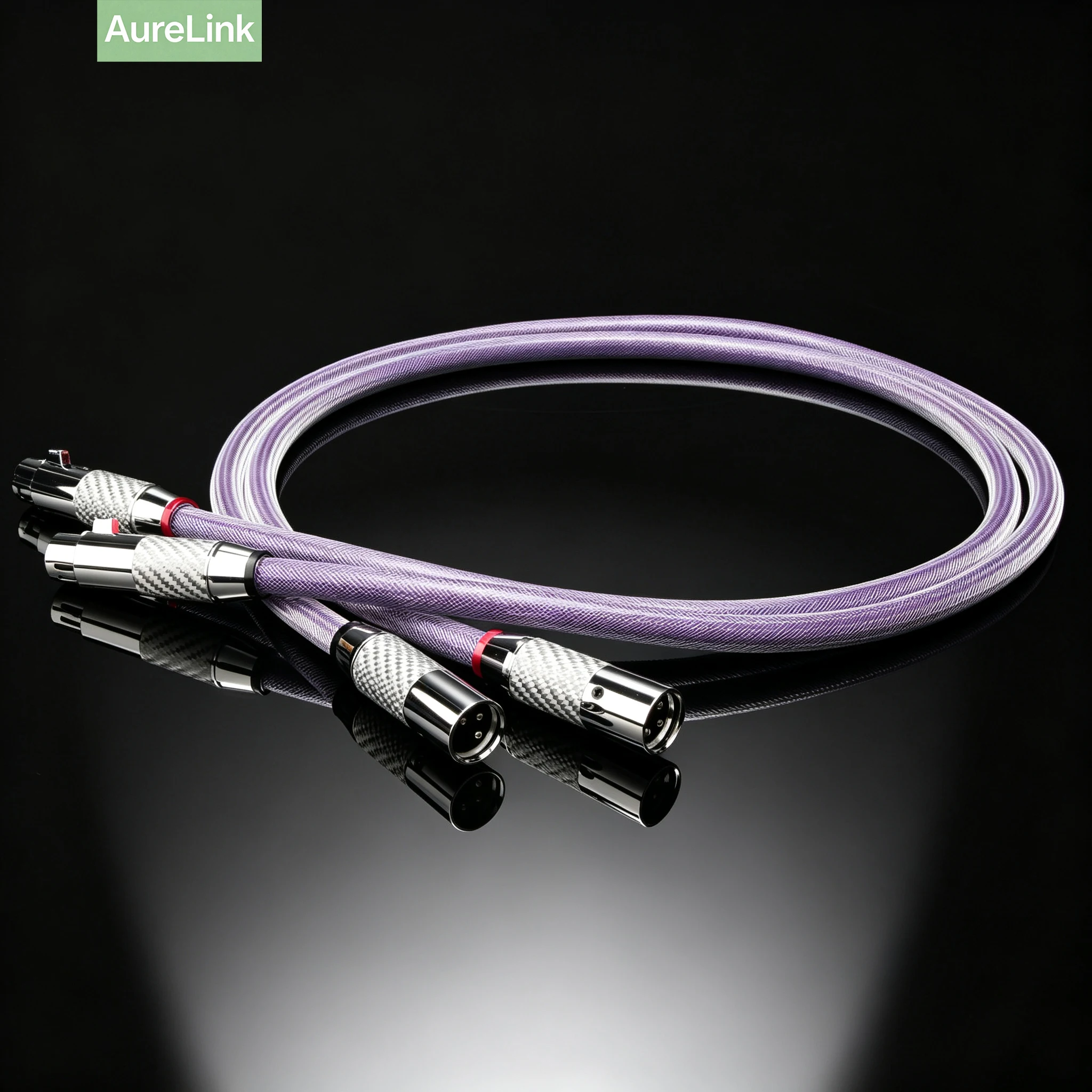 HIFI XLR Balance cable OCC Silver Plated with 3 Pins XLR Female to Male for Decorder,Mixer, Turntable, AMP, DAC