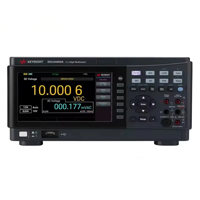 Keysight Benchtop digital multimeter with 0.015% accuracy, 110 readings/sec EDU34450A digital multimeter