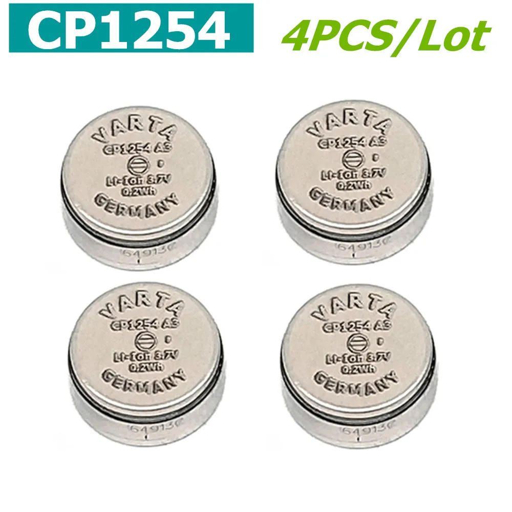 4PCS/Lot New 3.7V Li-ion 60mAh CP1254 A3 Battery For True Headset for Edifier TWS NB2 Pro Earphone TWS Bluetooth Headphone