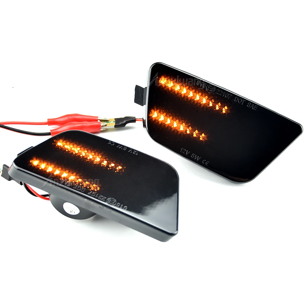 2pcs LED Side Marker Lamp Turn Signal Dynamic Lights For Chevrolet Chevy Cruze 2011-2016 Diesel Sedan 4-Door 2014 2015