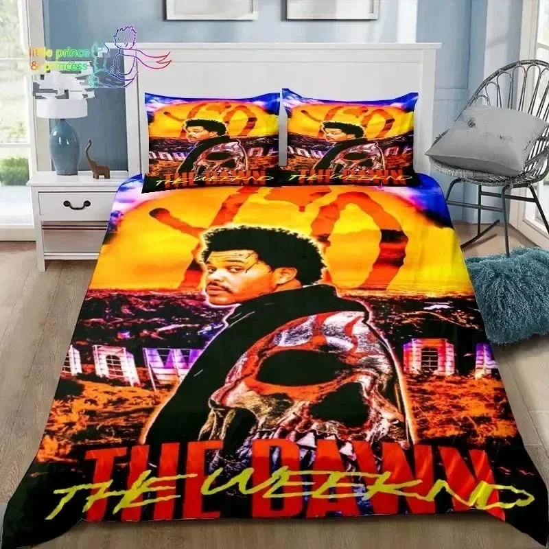 فاخر جديد ثلاثية الأبعاد طباعة XO The Weeknd غطاء لحاف مريح المخدة طقم سرير غرفة نوم الأطفال الديكور المنسوجات المنزلية