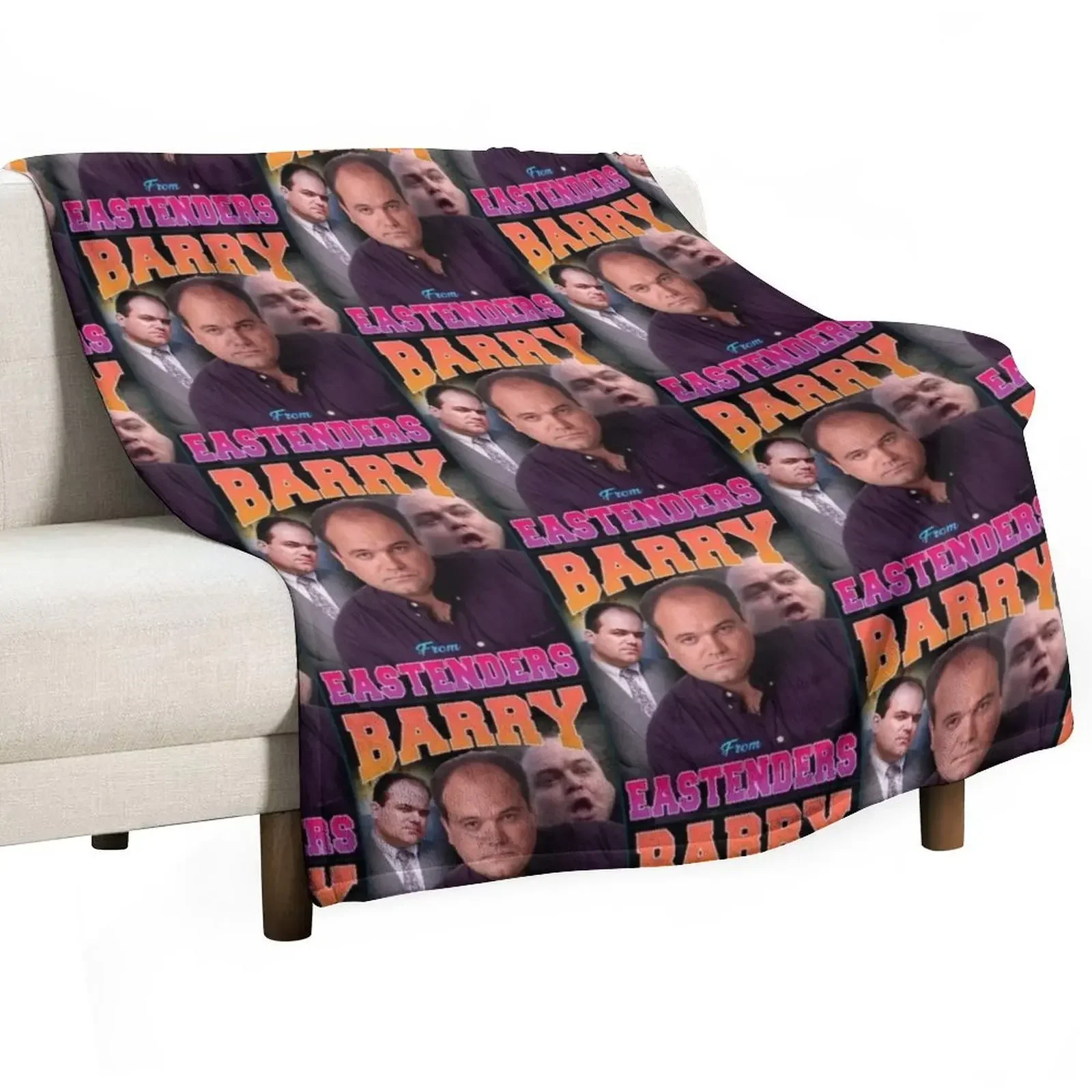 

Barry from Eastenders Throw Blanket Soft Cozy Blanket for Pet Kids Adults