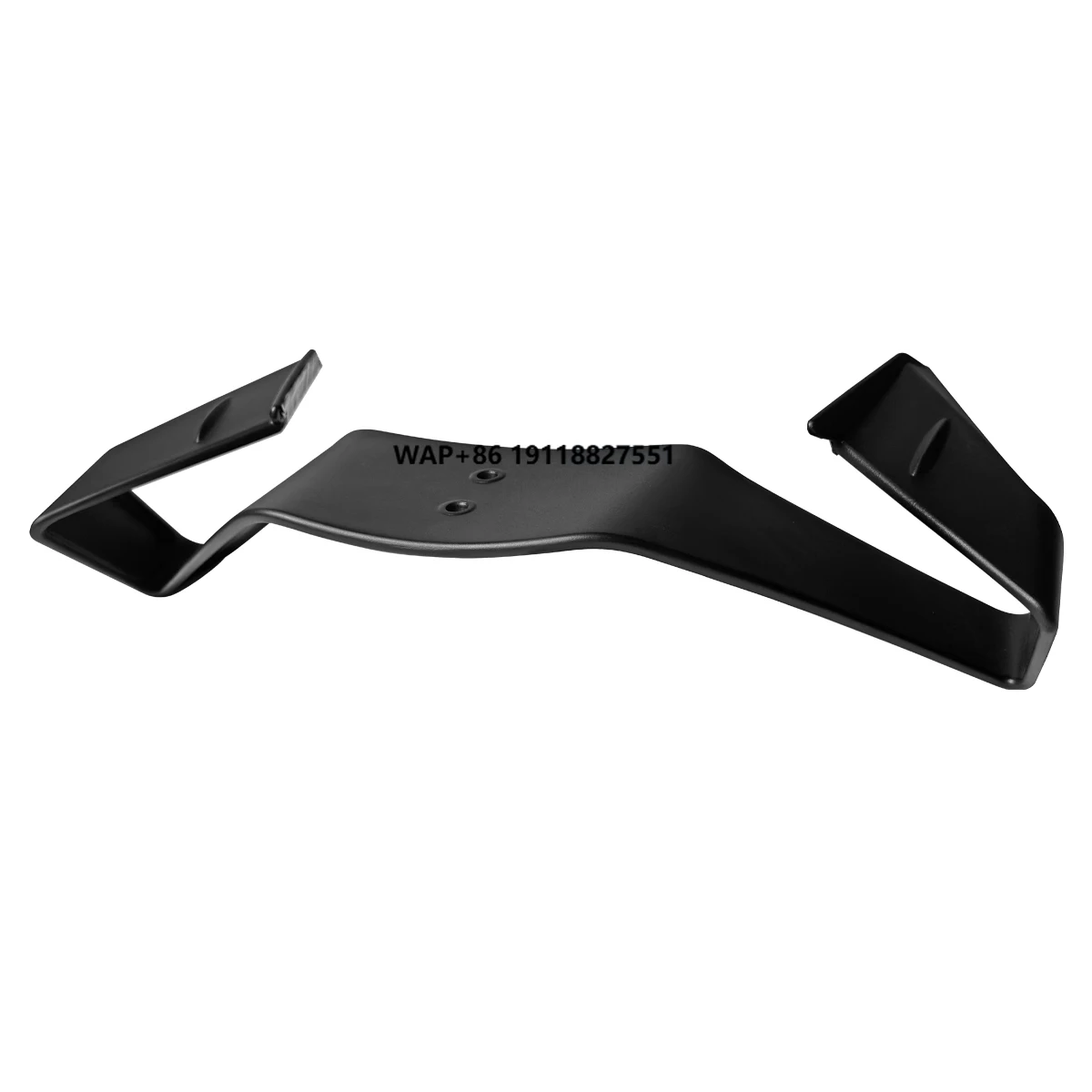 Customized ABS Front Winglet for 2014-2020 RC390 Motorcycles Protective Chrome Trim Front Fairing Wing