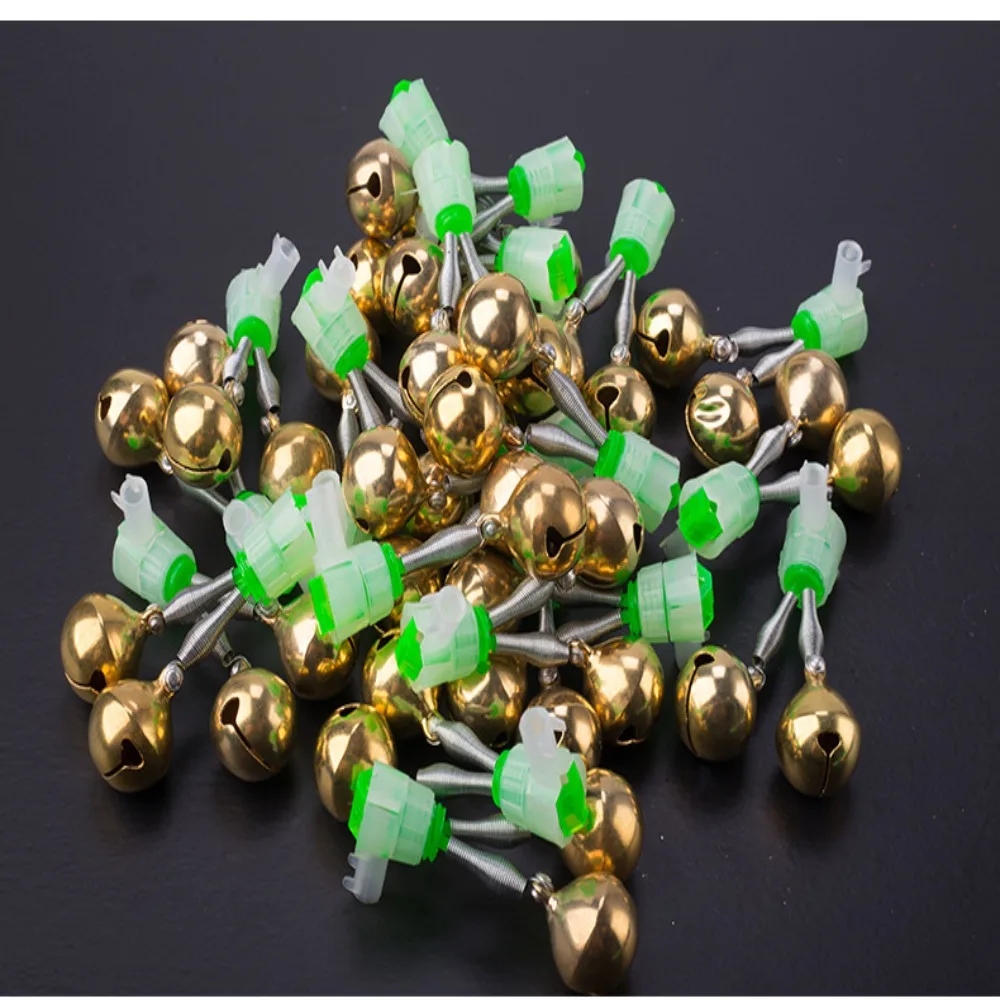 Высокочувствительный звуковой сигнал для удочки, чистый и громкий звуковой сигнал, звуковой сигнал для рыбалки, не спадает. Винтовой зажим для подарка