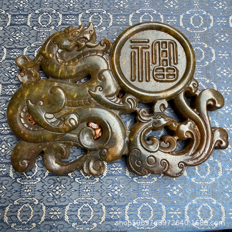 Manufacturer wholesale of antique miscellaneous items, old Xiu jade pendants, Han Dynasty Malacca jade, live streaming supply, j