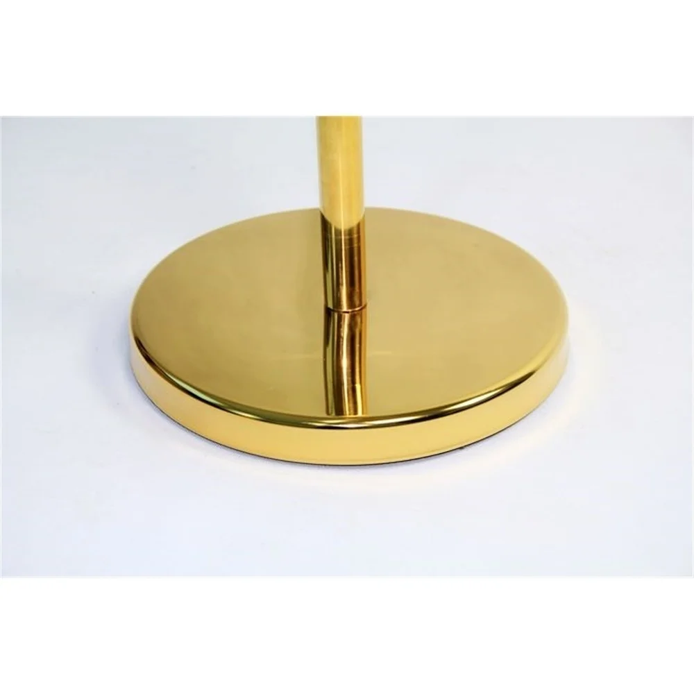 Tianium Gold Hotel Door Signboard Double Sides Floor Sign Holder Stand Stable Floor Signage Rack Metal Frame Gune Display