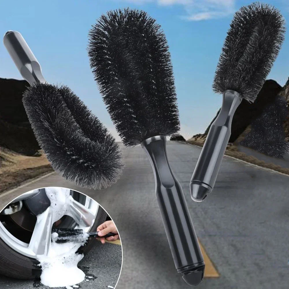 Bicycle Washing Cleaning Tool Wheel Tire Rim Scrub Brush Car Brush Tool Bike Multitool Accessories
