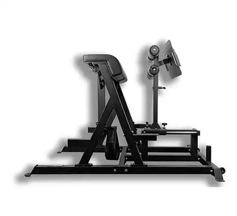 Glute Ham 기계 피트니스 장비 뒤로 하이퍼 확장 Glute Ham 개발자 콤보 기계