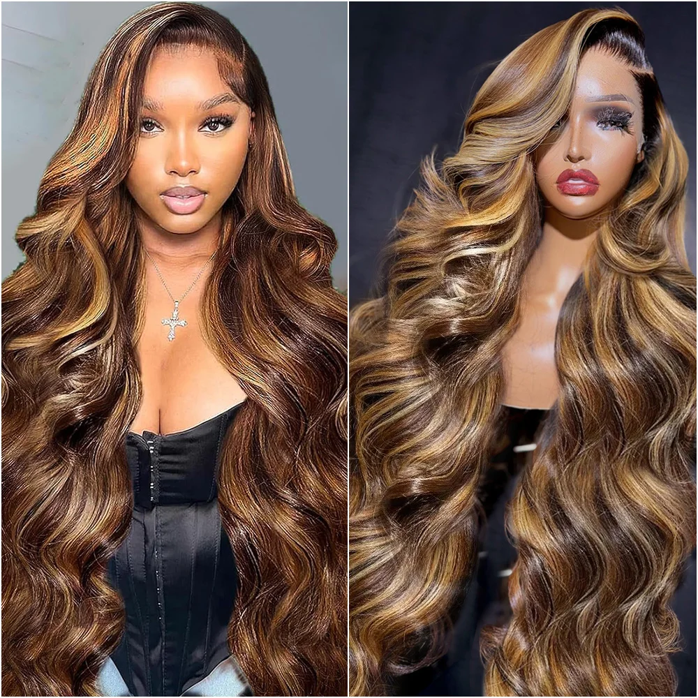 4/27 الجسم موجة الدانتيل شعر مستعار أمامي 13x4 و 13x6 HD الدانتيل الشفاف الباروكات الأمامية قبل قطعها تسليط الضوء على شعر الإنسان البرازيلي شعر مستعار دانتيل #1