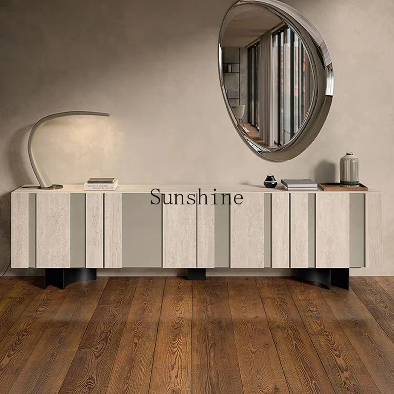 

Italian minimalist TV cabinet model room living room bedroom storage cabinet