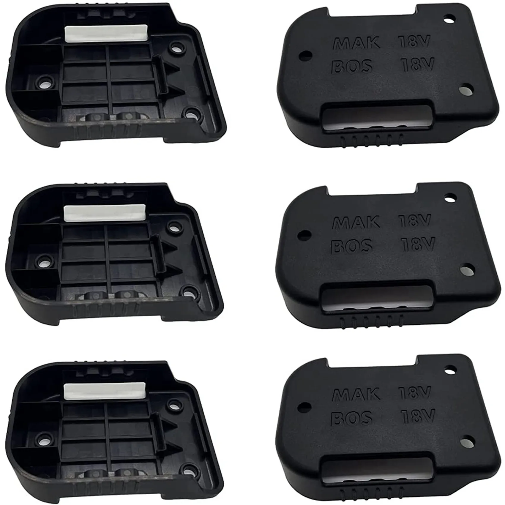 

A59Z-12 Pack Battery Mounts Holder For 18V Battery,Also For 18V Battery Mounts/Belt Clip,Wall Battery Holder