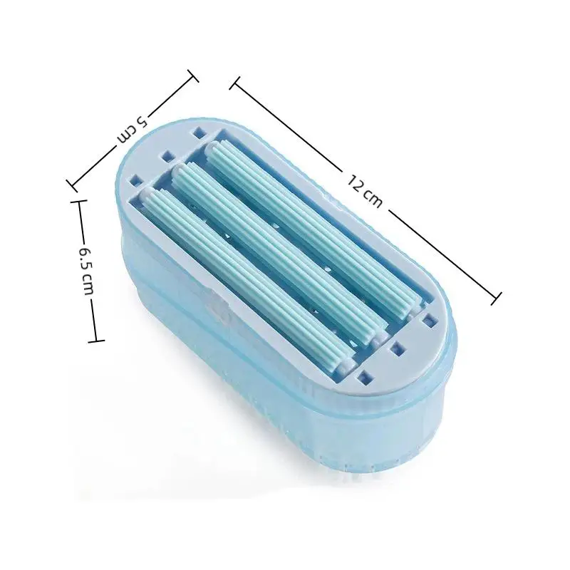 Multifunctional Quick Drying Soap Holder Lather Maker with Drainage Foaming Rollers Keep Soap Dry for Bathroom Shower Use
