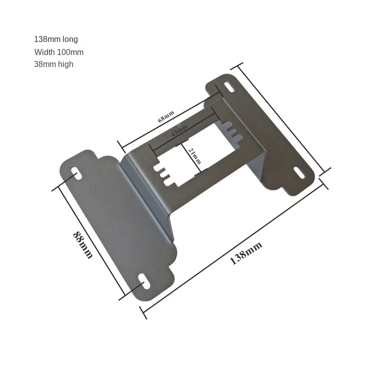 2 dof Roboterarm horizontale und vertikale kardanische Halterung DIY festes Zubehör geeignet für mg996 Lenkgetriebe programmier bares Kit – Detail 7