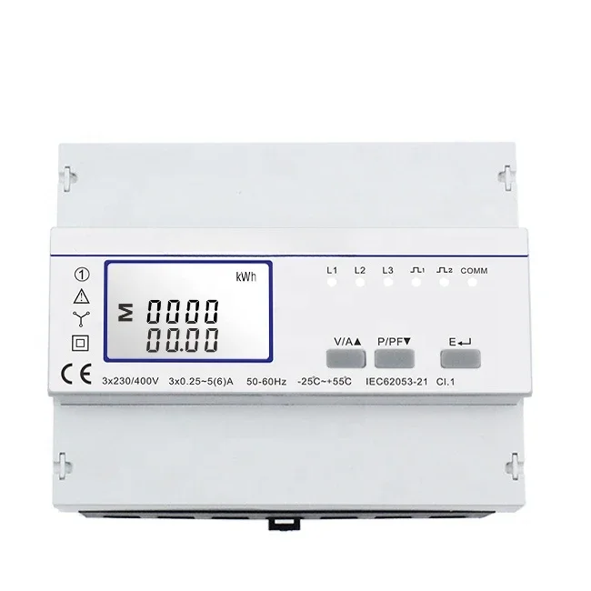 Electricity meters for data centers Three-phase four-wire multi-function energy  SDM530CT Modbus/Mbus/MT/DO