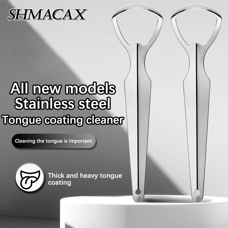 

Tongue Scraper Cleaner For Adults & Kids Portable Stainless Steel Tongue Scraper For Removing Large Opening Tongue Cleaner Tool