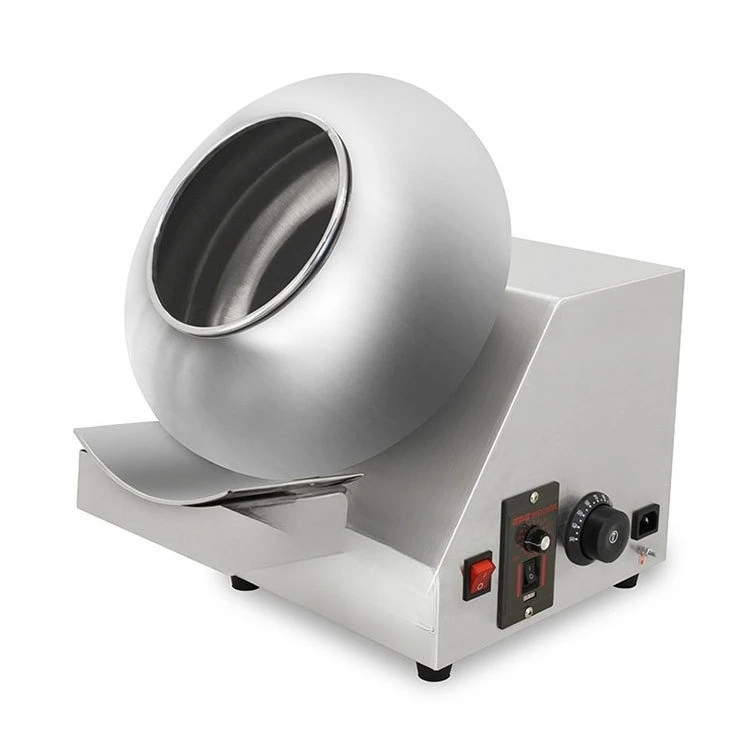 

Chocolate Coating Machine Candy Stirring Small Coating Polishing Automatic Coloring Chocolate Wrapping Machine