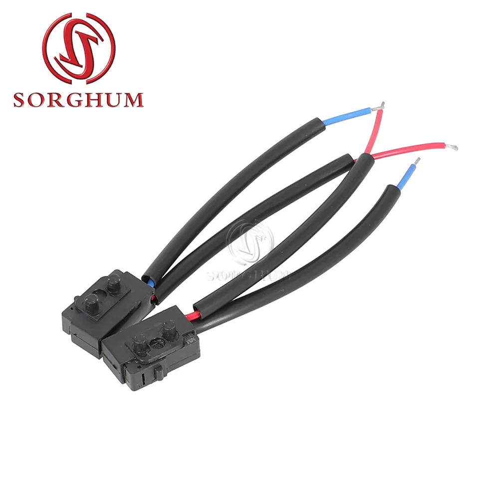 SORGHUM Left And Right Set 3BD998786 3BD998785 Door Lock Sensor Micro Switch For VW Golf Jetta 4 MK4 Passat B5 Bora Polo Audi A6