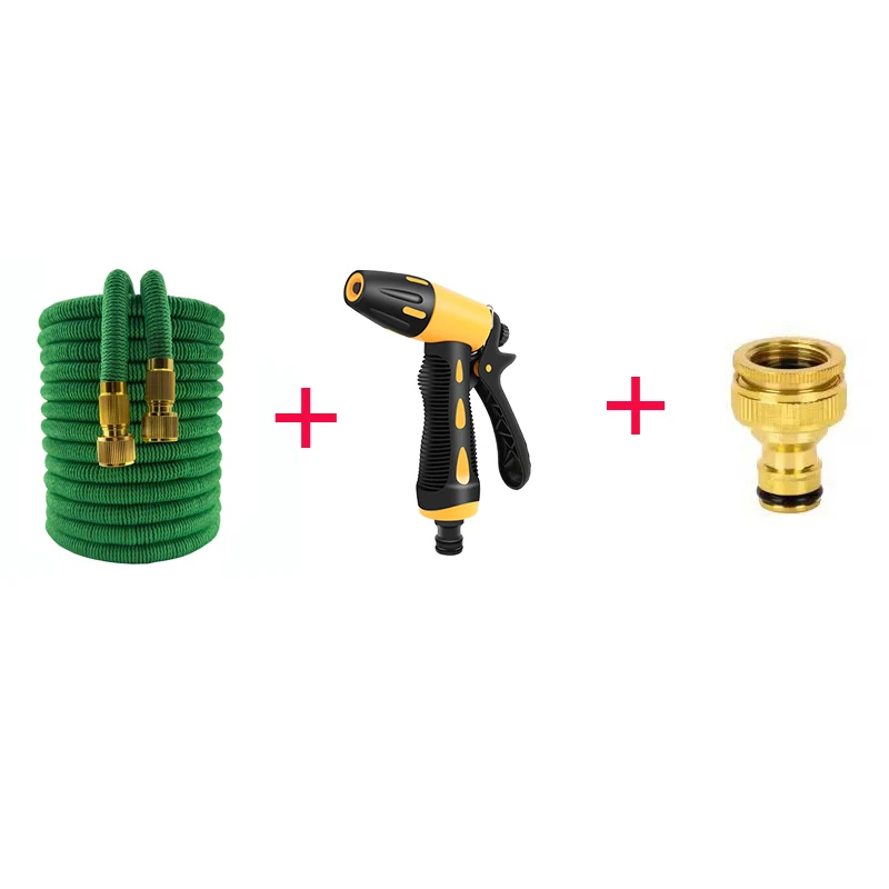 

25 футов-100 футов садовый шланг расширяемые волшебные водопроводные трубы домашний сад инструменты для ежедневного полива автомойка высокого давления водяной пистолет для чистки