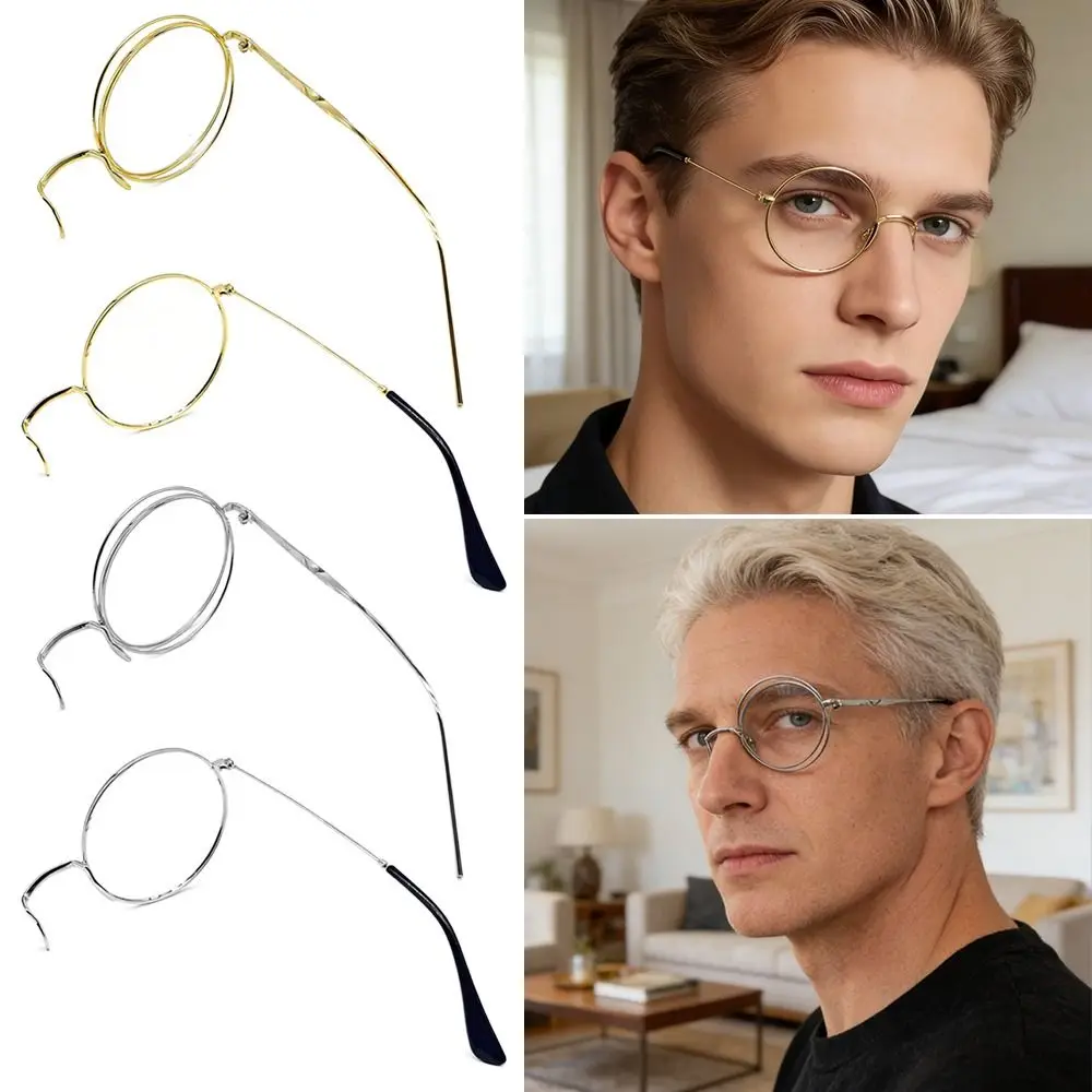 

Single-Sided Monocle Glasses Unisex Design Thief Style Single Lens Glasses Cos Style British Style Eyeglass Frame