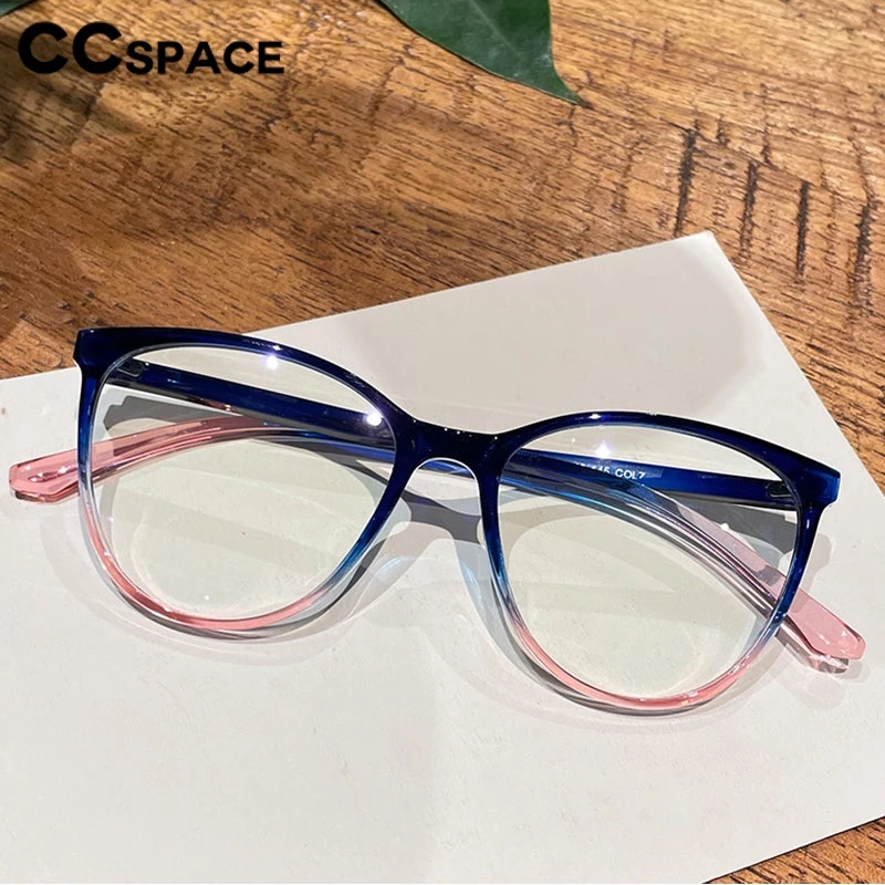 Fashion Colorful Cat Eye Anti Blue Light Glasses Frame Women Retro Optical Clear Glasses Custom Prescription Spectacles #301922