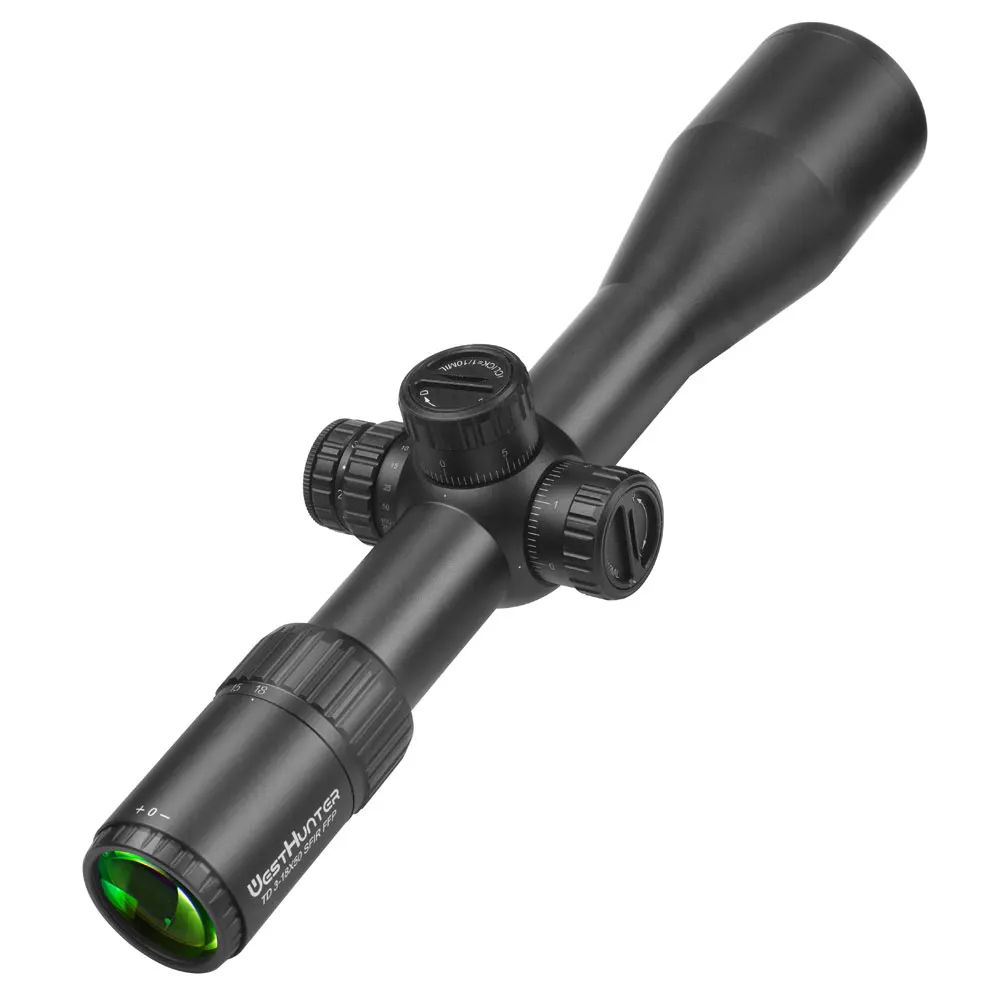 WestHunter TD 3-18X50 SFIR FFP Riflescope الطائرة البؤرية الأولى 34 مللي متر نطاق الأنبوب 1/10 MIL مضيئة طويلة المدى مشاهد التكتيكية #2
