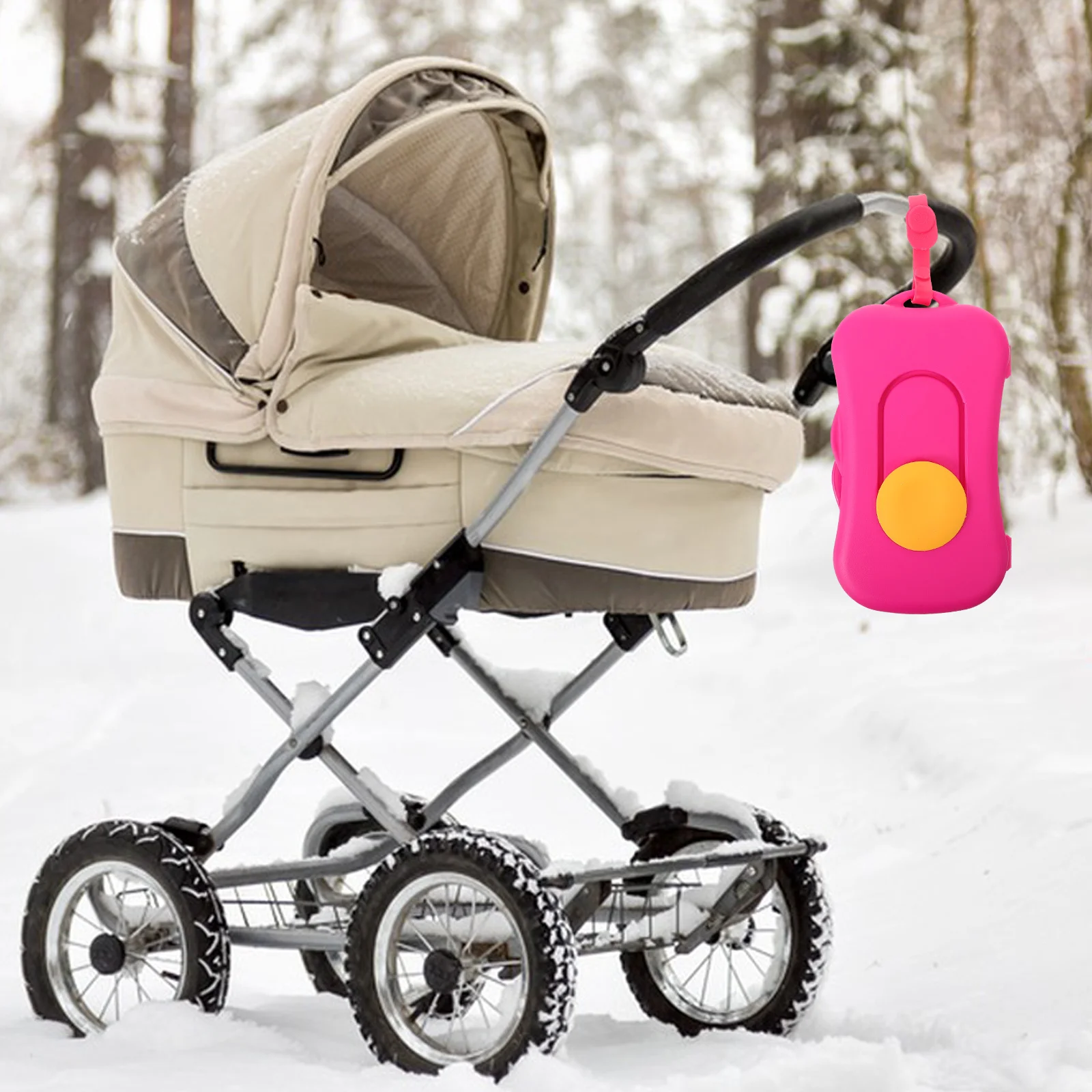 

Portable Baby Dispenser Travel Wipe Box Reusable Pp Case Lightweight Compact Bright Color Easy Carry Purse Protective Safe