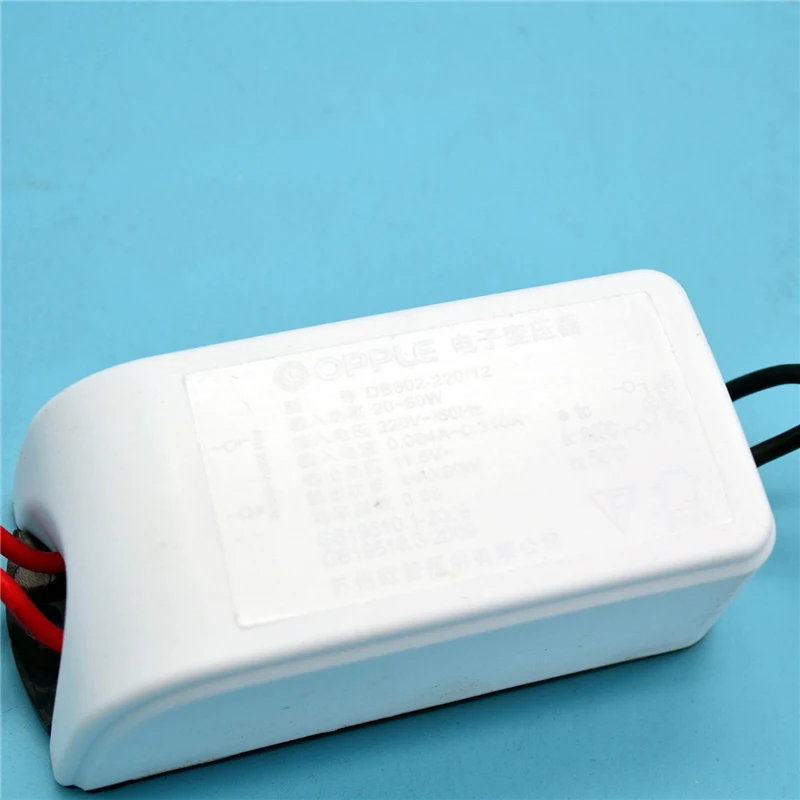 Halogen LED Light Transformer: 220V To AC 12v Low Voltage Transformer 20-60w 20WG4 Lamp Bead