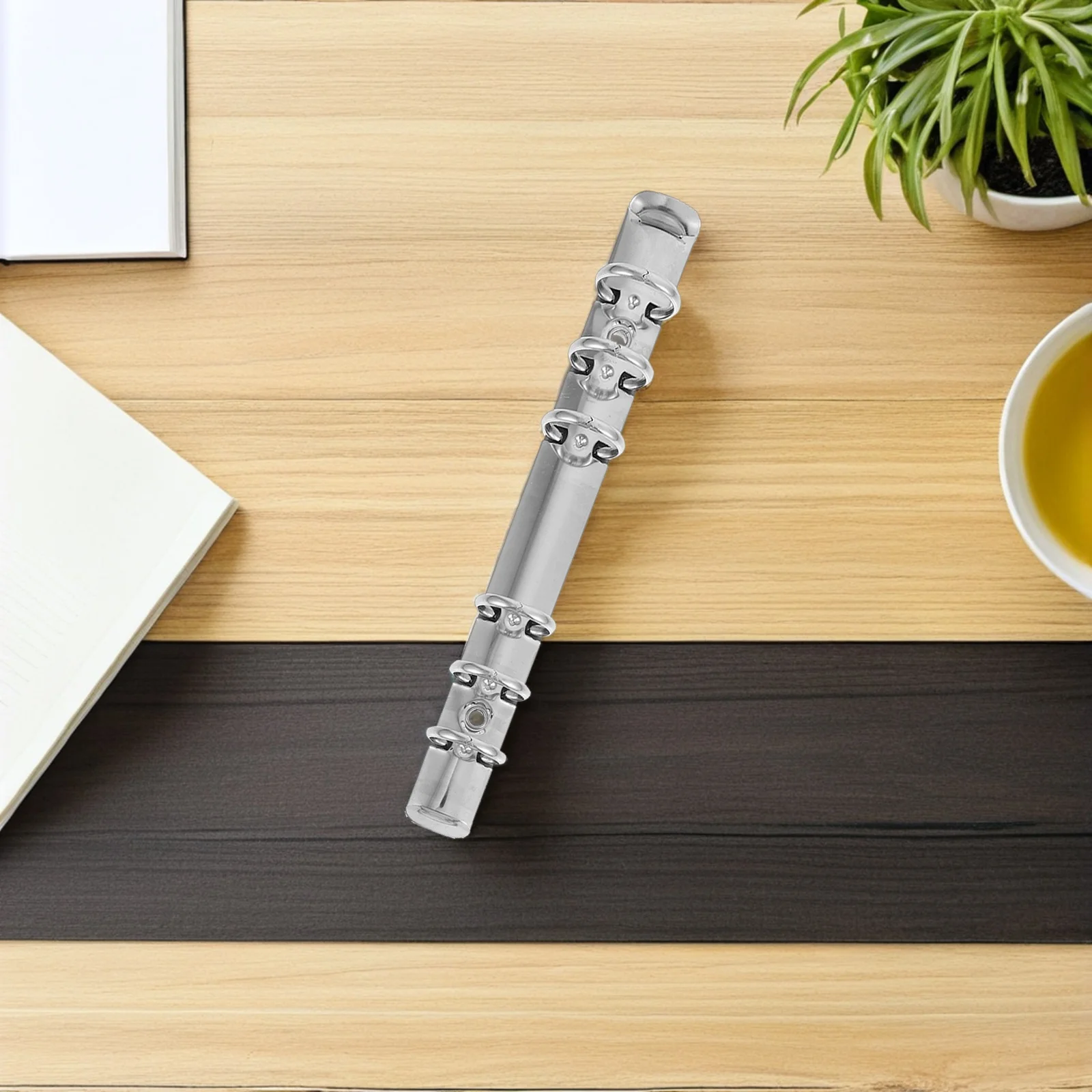 6 قطعة مجلدات أوراق معدنية فضفاضة عالية الجودة ملحقات مكتبية عملية تصميم إبداعي صفحات مخططة ملاحظات إيصالات