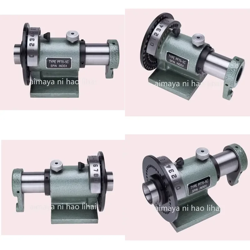 High Precision 5C Collet Indexer Dividing Head for Machining Center with Index Plates Industrial Manufacturing Tool