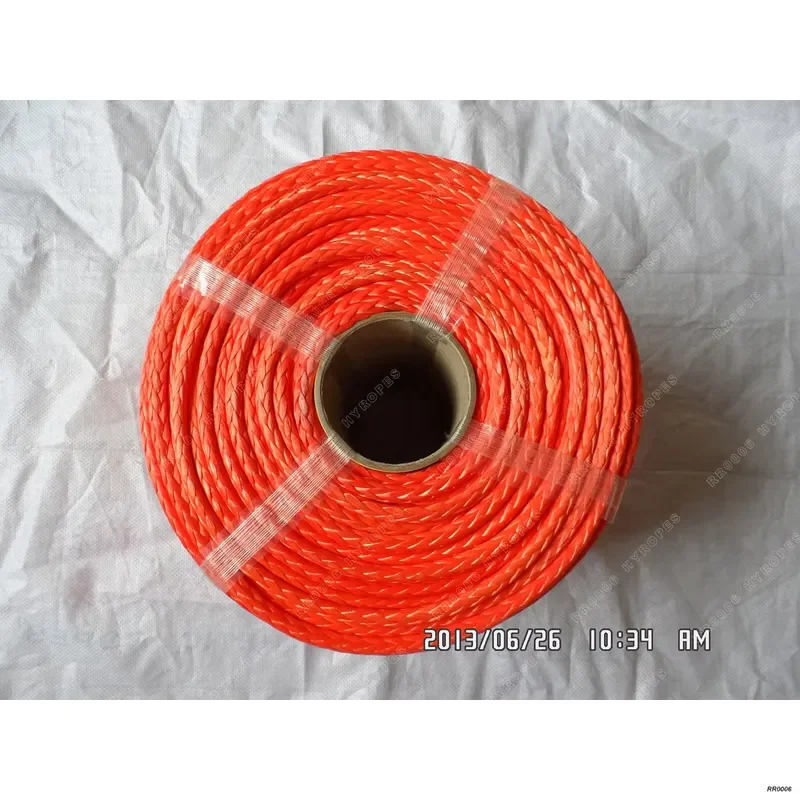 Super Durable 18mm  12 Strands Synthetic Rope for Winch ,sailing Boating