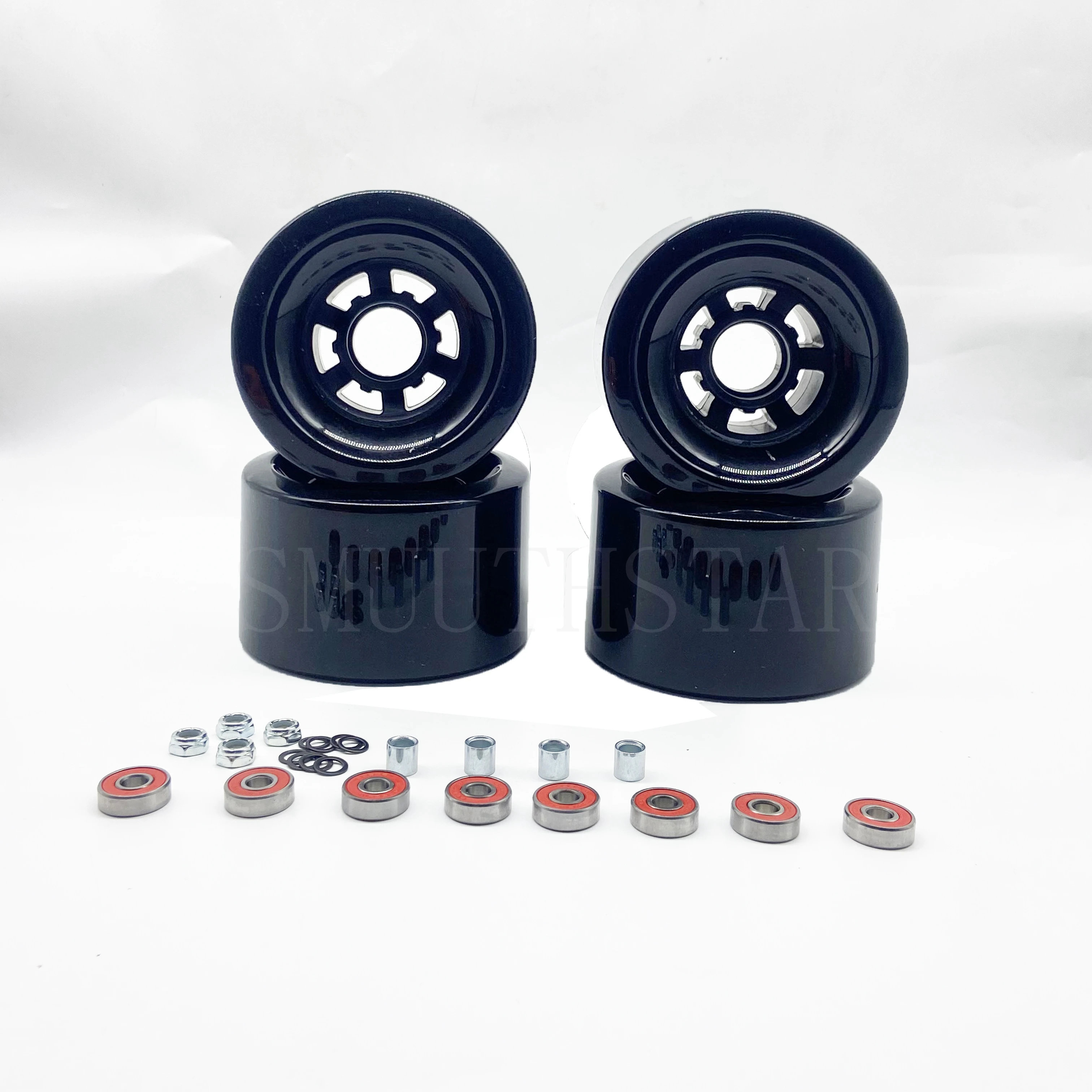 New Arrival 83A 90mm 83mm elektryczne koła do deskorolki lub koła do longboardu z łożyskami czarny pomarańczowy zielony kolor koła PU