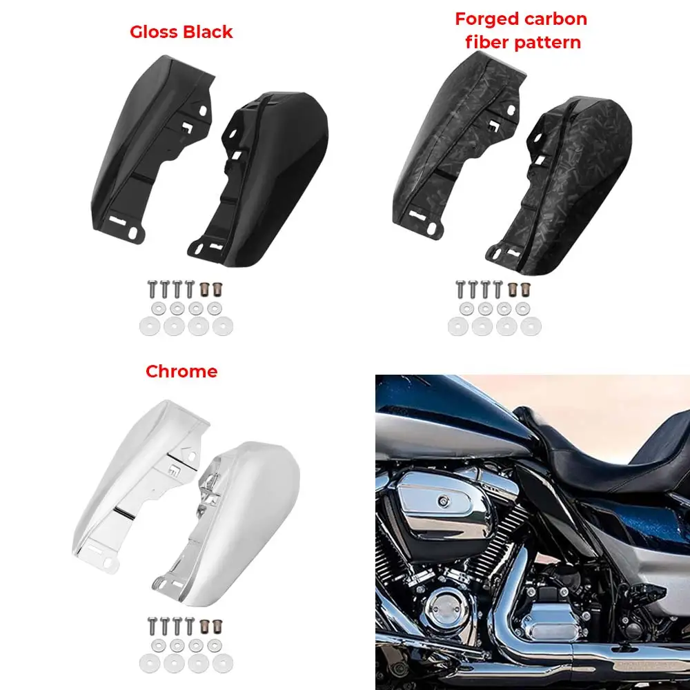 For Harley Road Street Glide ST Special CVO FLHX FLTRX FLHXLSE 2023-2026 Motor 1 Pair Fairing Cover Engine Heat Air Deflectors