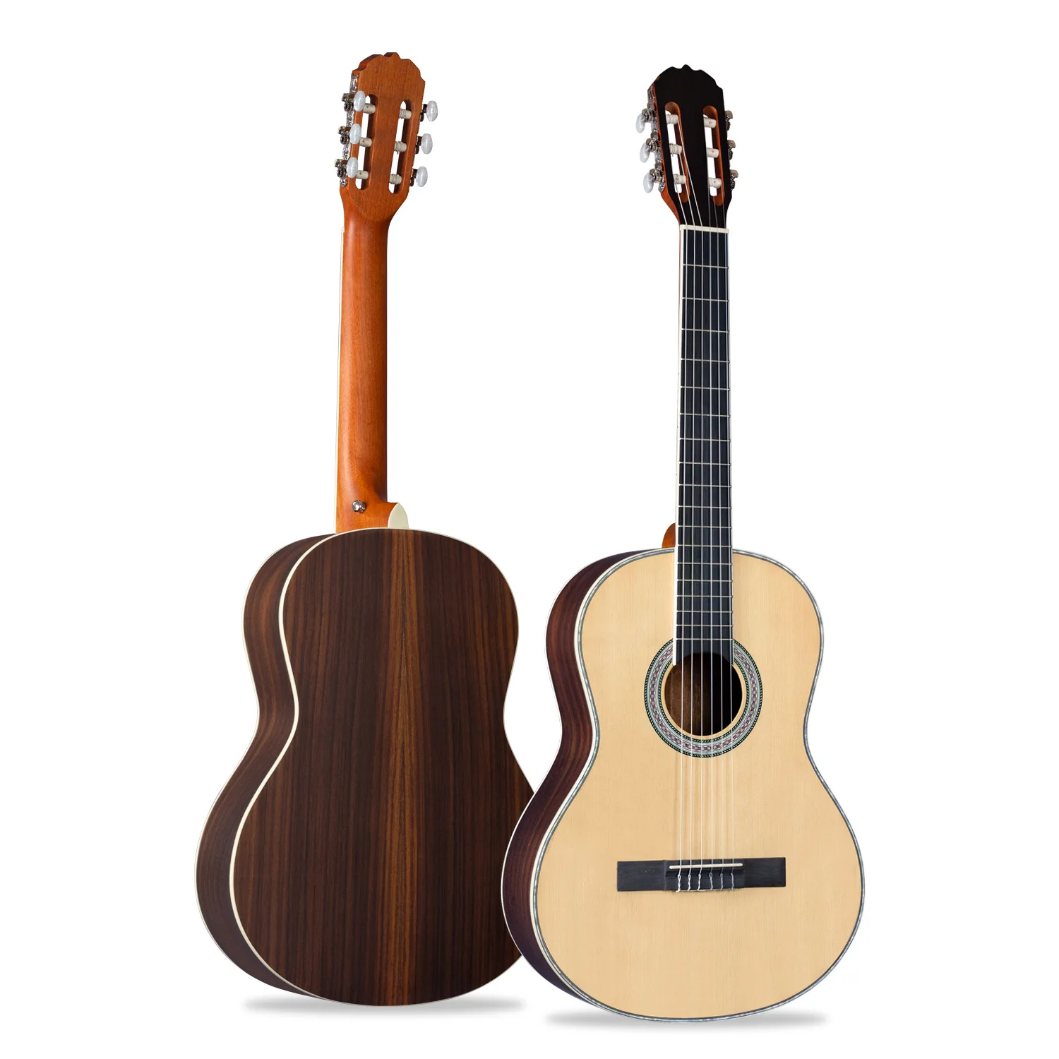 

Hooqu High Quality Spruce 39 Inch Classical Guitar Popular Guitar Factory Wholesale in China