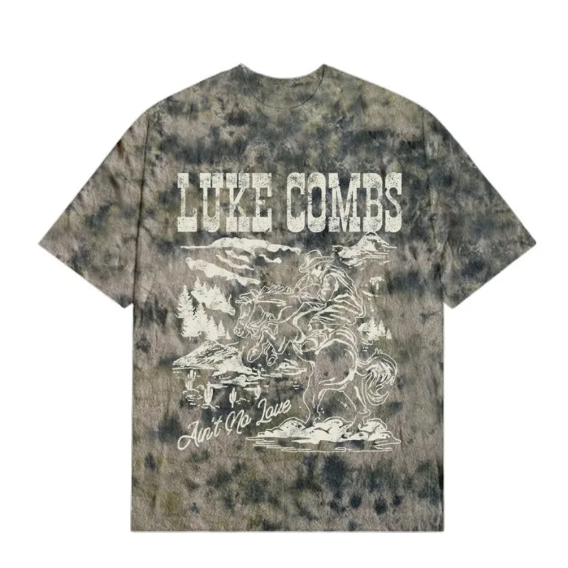 Luke Combs Merch 2026 Unisex T-shirt Men Short Sleeve Tops fashion Tee Clothes Causal Y2K Tops