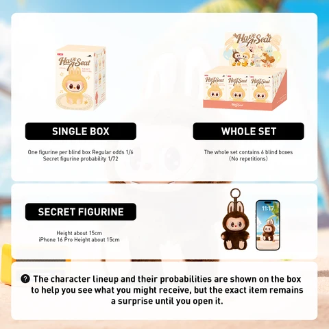 Виниловые фигурки POP MART THE MONSTERS - Mystery Box — пример использования