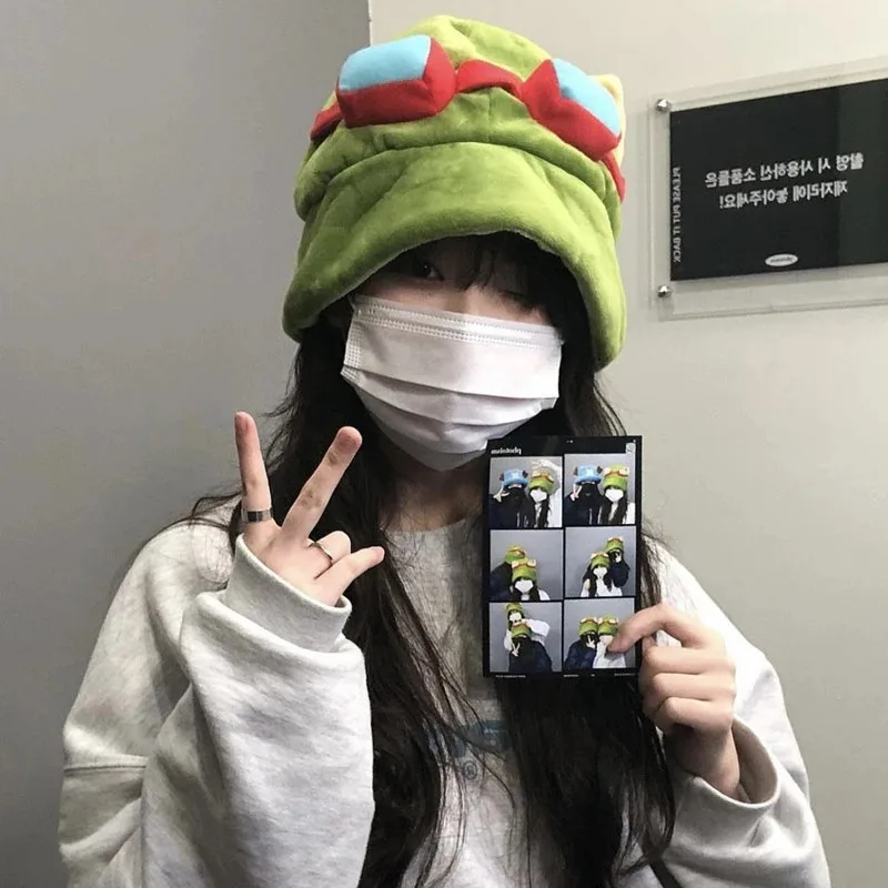 Rammus Cosplay Hat Game LOL Teemo Role Play Headgear Props - Image 6