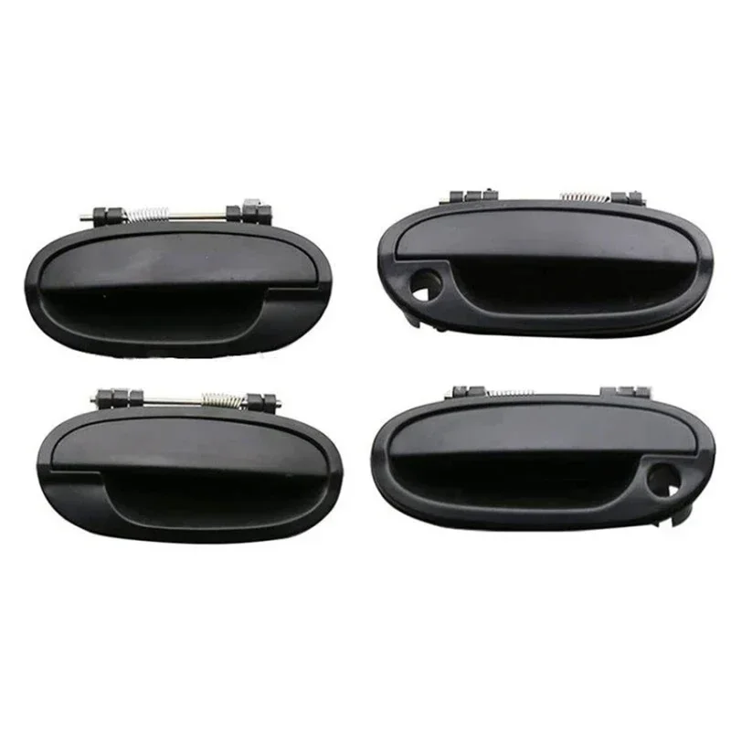 4/2/1Pcs Car Front Rear Exterior Door Handle 96601472 96601473 96601474 96601475 For Chevrolet Spark Daewoo Matiz Accessories