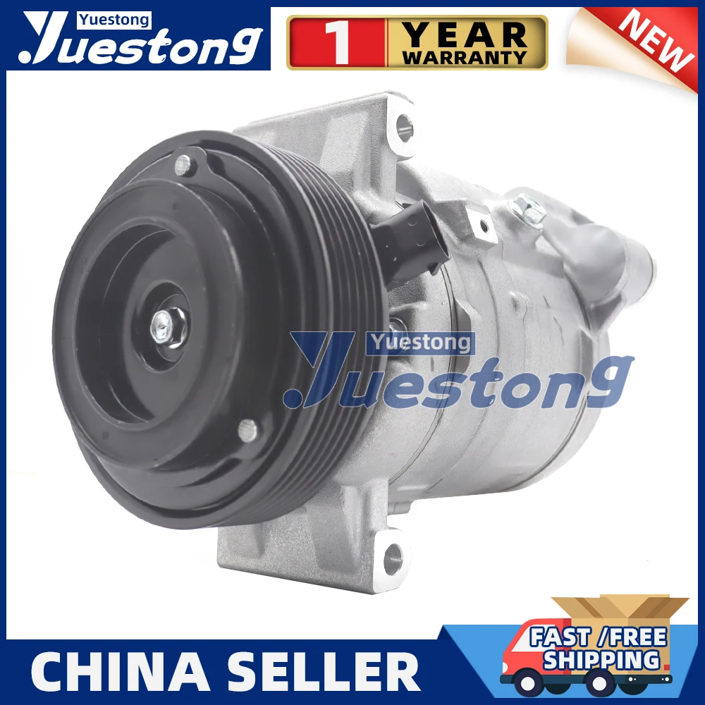 AC Compressor w/Clutch for Chevrolet Trailblazer 3.6L Aveo Pontiac G3 L4 1.6L 52122497 52122482 52122496 660869376 1522234