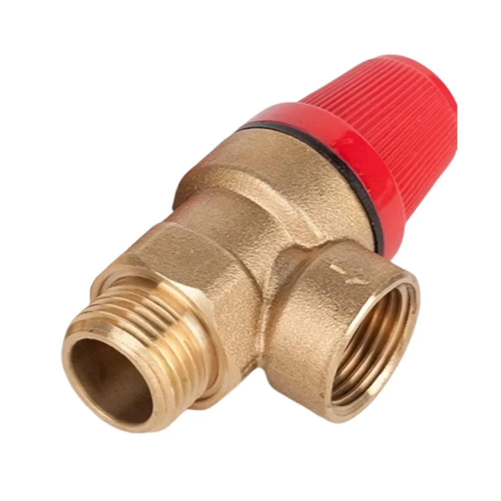 

Резьбовой предохранительный клапан из латуни с мягким уплотнением, корпус из латуни, уплотнительный материал PTFE, резьбовое соединение