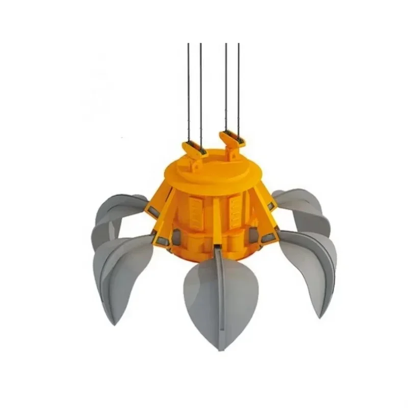 Four-Rope Port Crane for Efficient Cargo Management, Grab Material Handling Equipment Parts