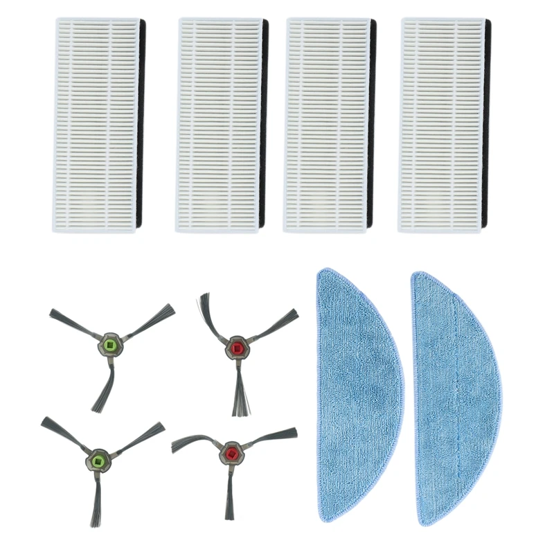 Cepillo lateral con filtro HEPA para Robot aspirador Ecovacs Deebot N3 Max / Neo Du31 Du33 Pro, piezas de repuesto