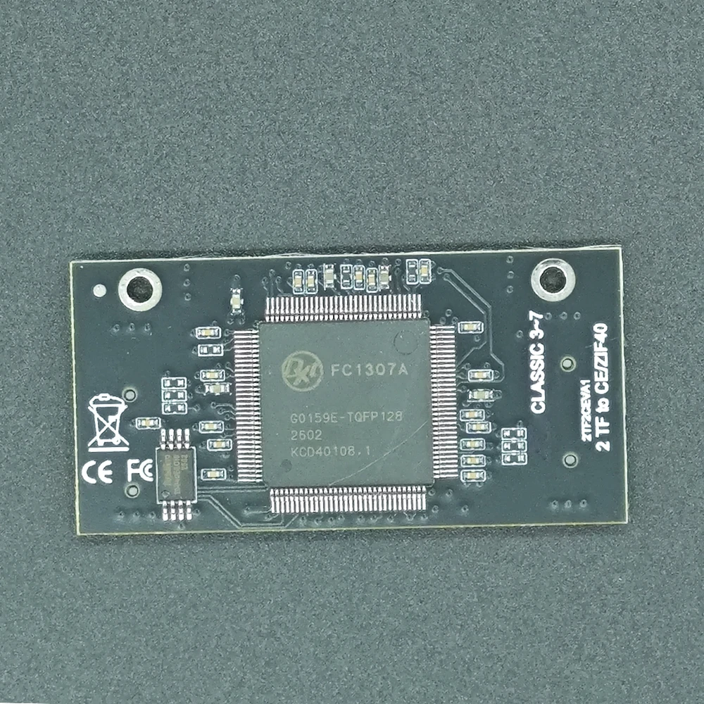 Dual-TF-Karten-zu-CE/ZIF/SSD-Adapterkarte Verbindungskarte für iPod 3., 4. Video, 5. Classic, 6., 7. PC-Spiele, NAS-Upgrade, iFlash – Detail 4