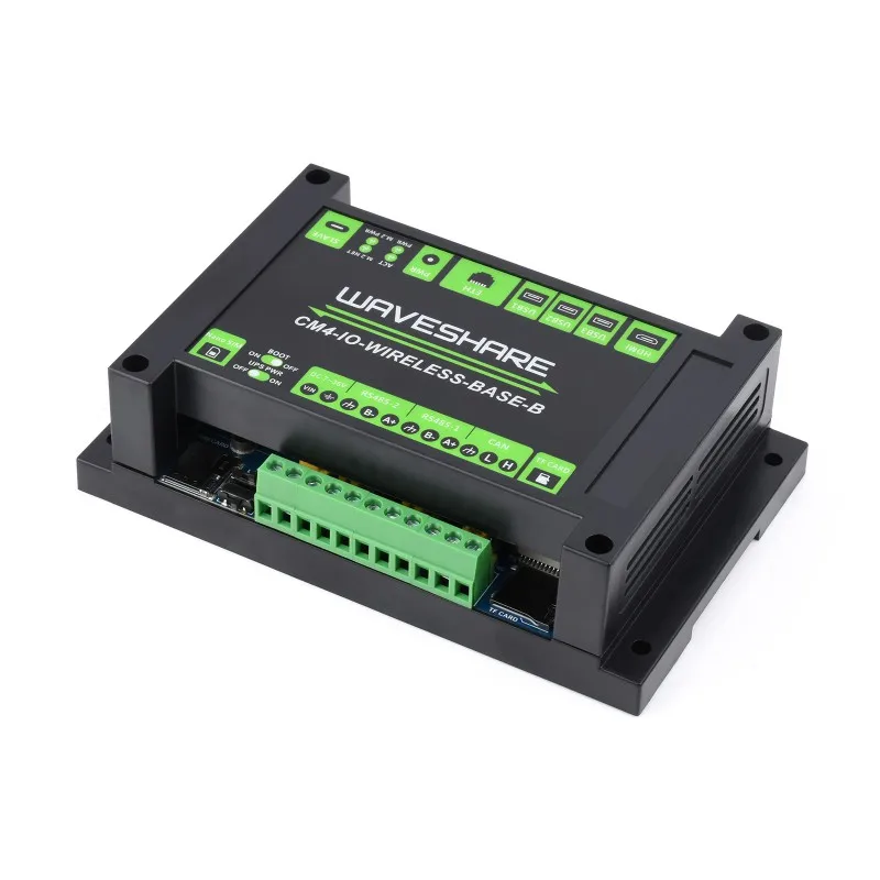 TopElec Waveshare CM4-IO-WIRELESS-BASE-B,Industrial IoT 5G/4G Wireless Expansion Module Designed for Raspberry Pi Compute Module