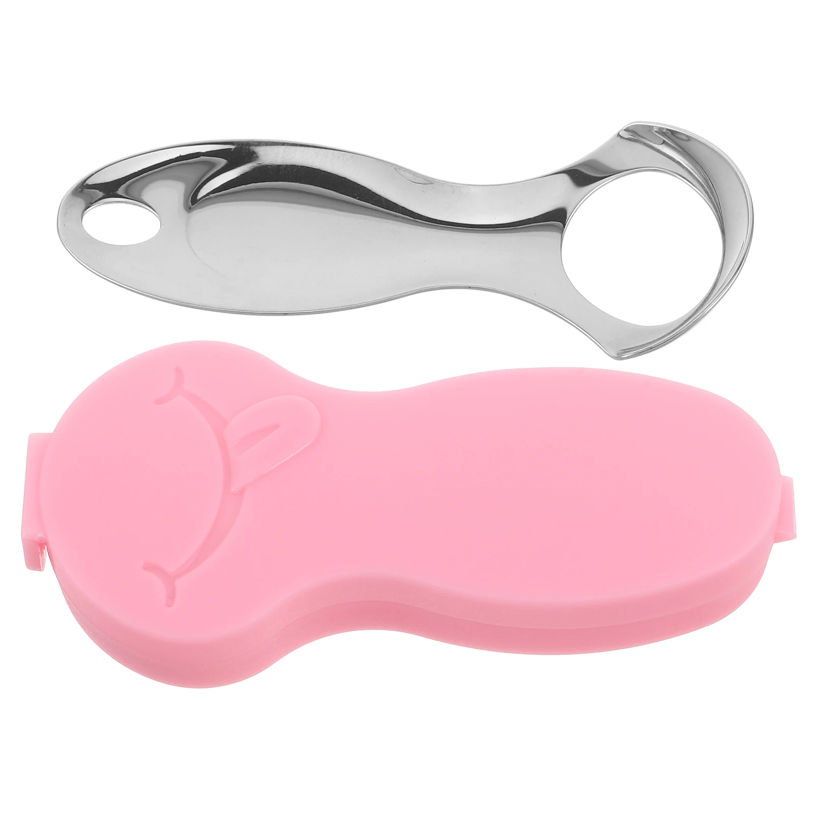 ステンレス鋼の舌クリーニングツール ミニポータブル舌スクレーパー 口臭対策用 口腔ブラシ