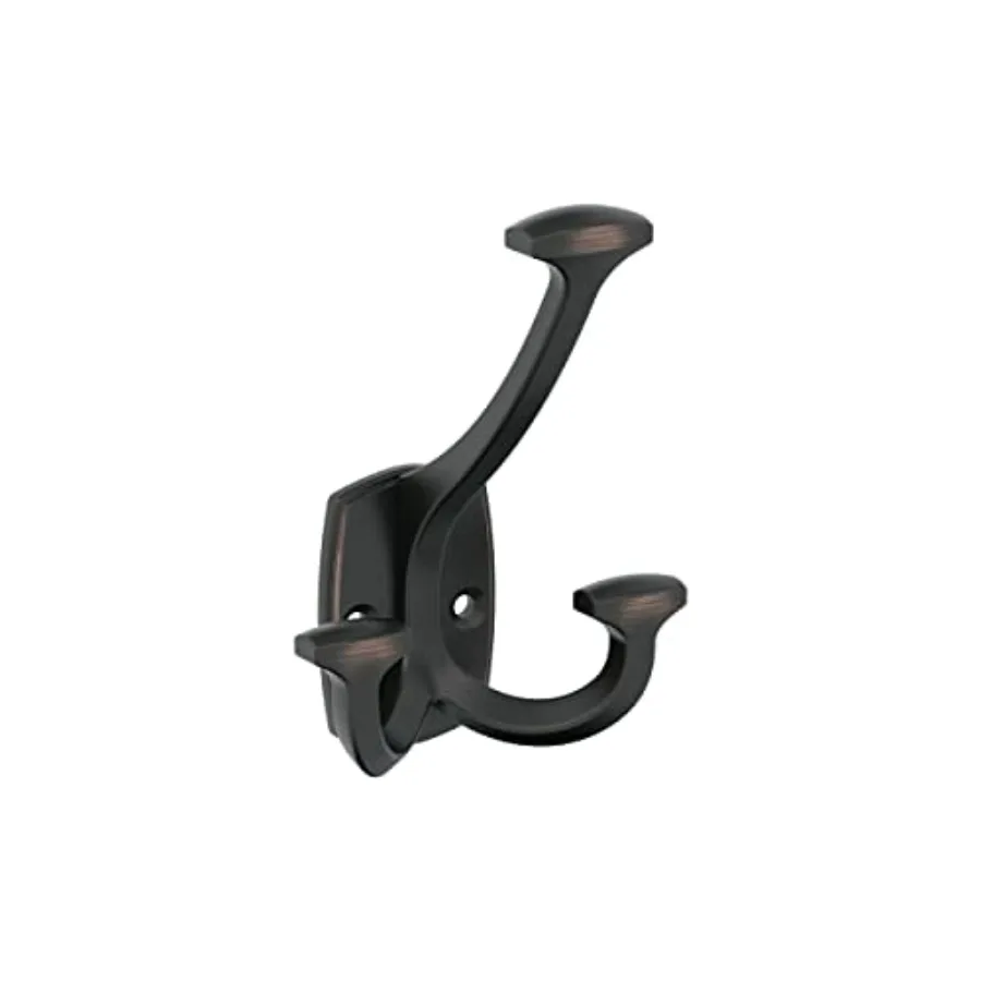 

Vicinity Triple Prong Decorative Wall Hook 4-9/16 inch 116 mm Length Hook for Coats, Hats, Bags Hooks for Bathroom, Bedroom, Cl