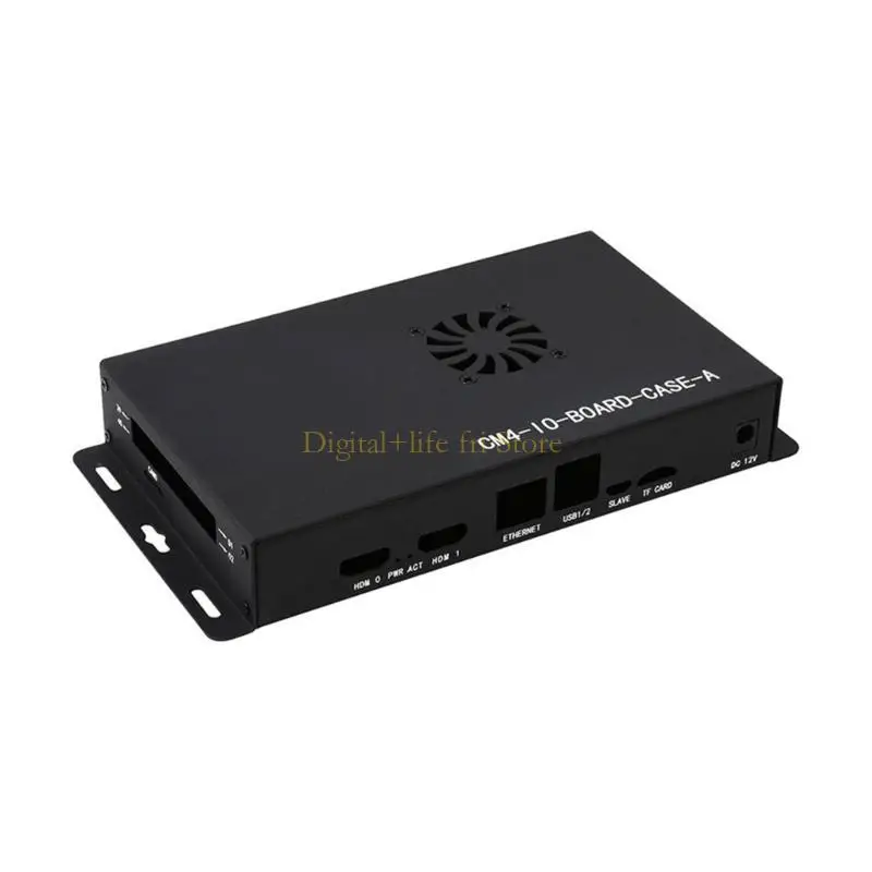 

E06D защитный чехол с охлаждающим вентилятором Computer Chassis 40PIN GPIO заголовок