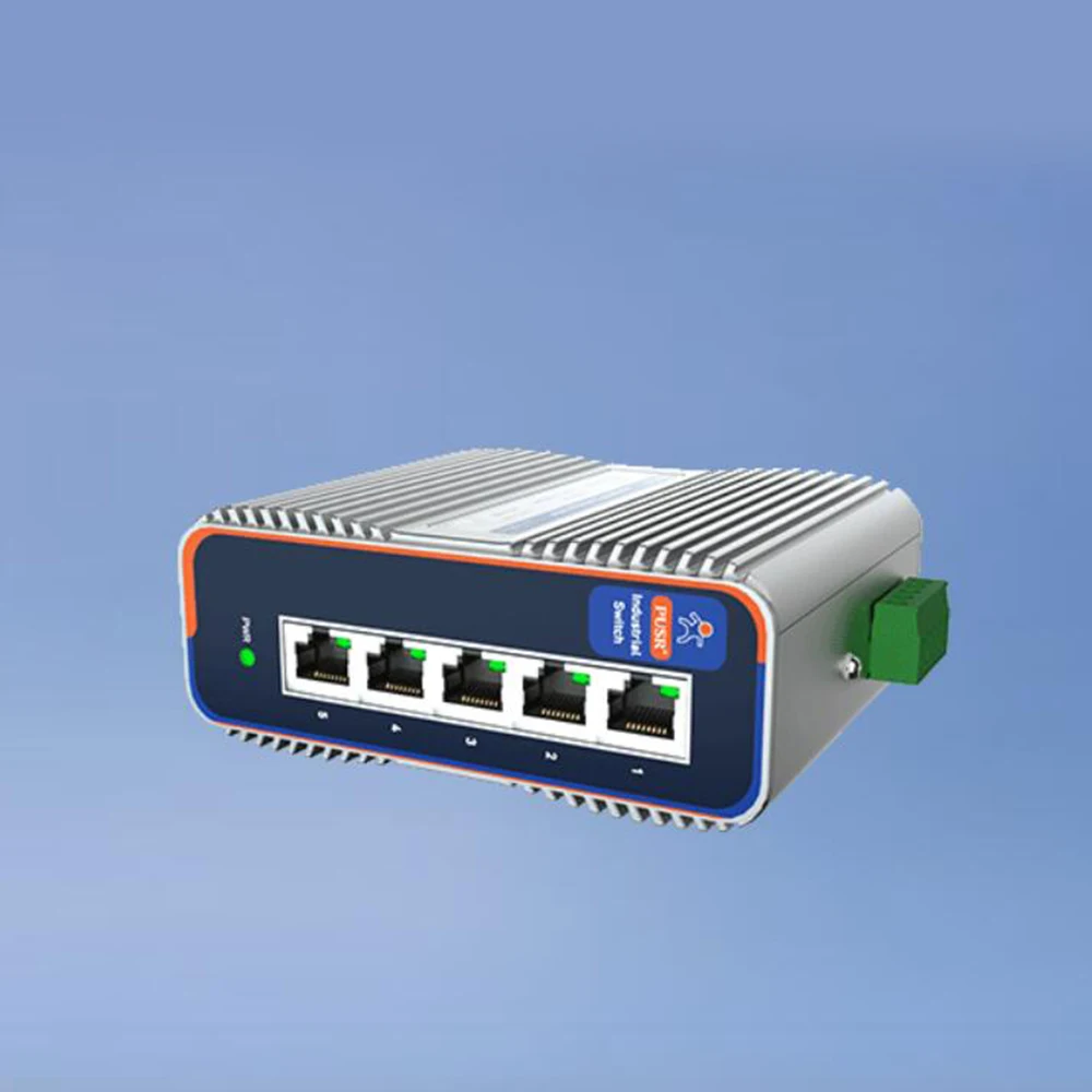 Aluminum Housing DIN-Rail Gigabit Industrial Ethernet Switch USR-ISG1005/ISG1008/ISF1005/ISF1008 Full Range of EMC Level3